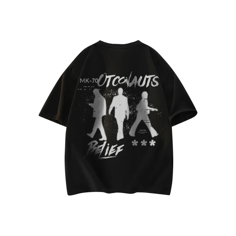 Small Columns Under The Sea T Shirt Unisex White-4