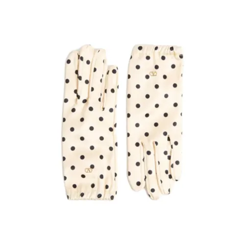 Valentino Metal Gloves Women's White