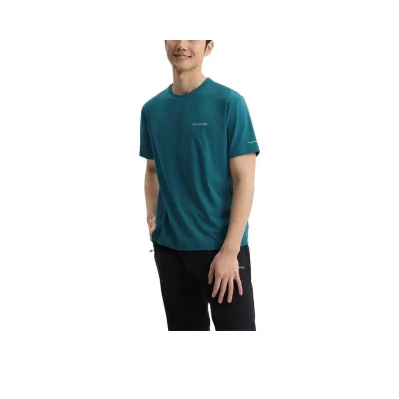 Columbia Transit T Shirt Unisex Green-0