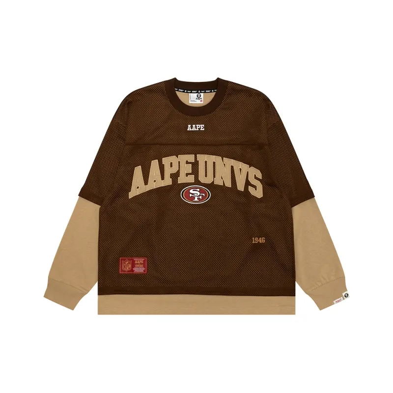 Nfl X Aape NFL Co branded Model T Shirts Men-2