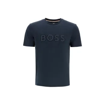 HUGO BOSS Logo Detailed Crewneck T Shirt