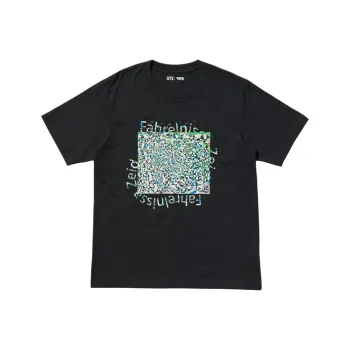 UNIQLO x TAITEMEISHUGUAN,LIANMINGKUAN Tate Museum Collaboration SS25 T Shirt Unisex Black