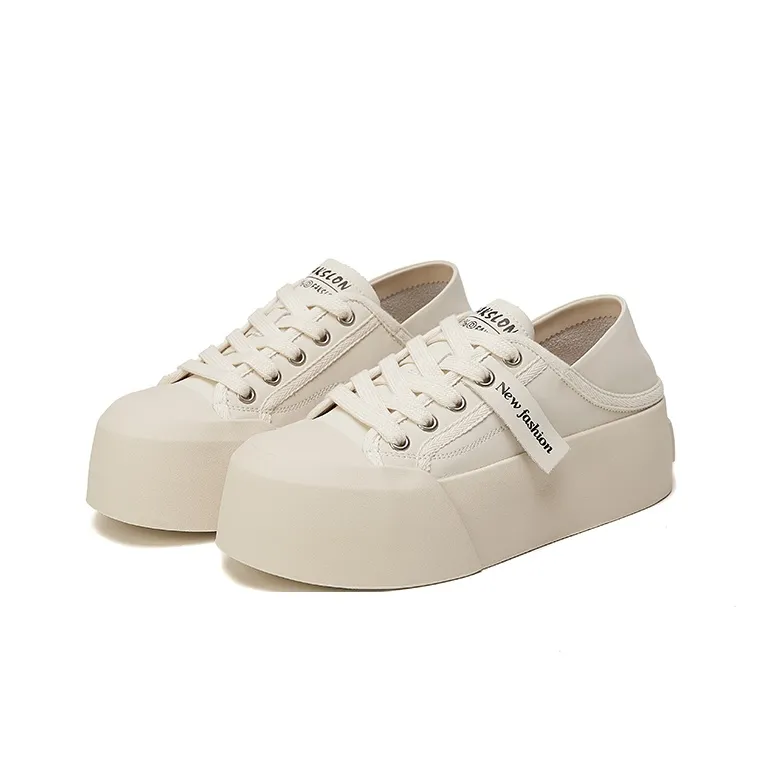 Jerden Smith Abrasion Resistant Height Increasing Low Top Skateboard Shoes Women's-5