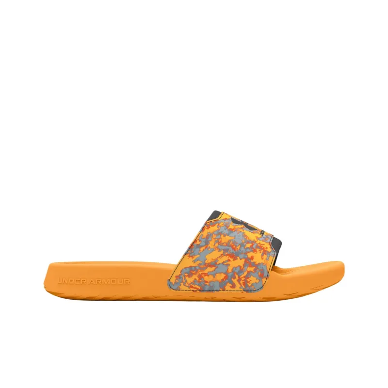 Under Armour Quiet Cushioning Slide Slippers Men's New Star Orange-1
