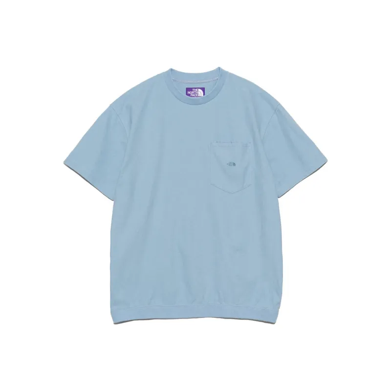 THE NORTH FACE PURPLE LABEL T Shirt Unisex Light Blue-0