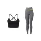 Starburst Black Camisole+Limestone Pants