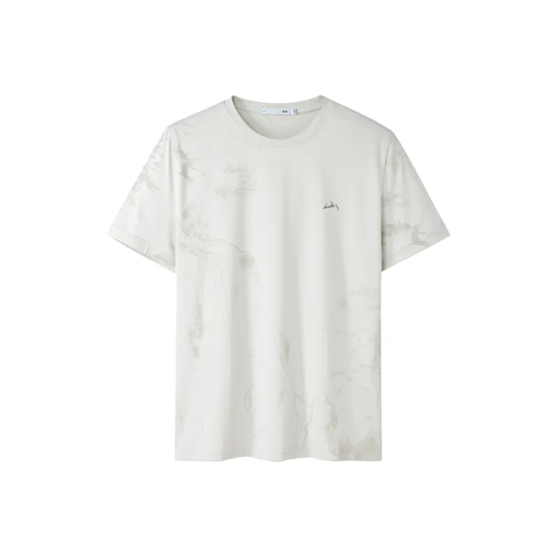 HLA The Mountain Is Not In The High Series T Shirt Men's-2