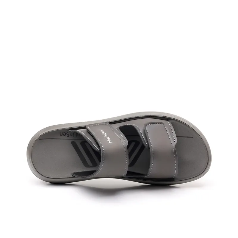Mulinsen PU Polyurethane Abrasion Resistant Cushioning Slide Slippers Men's-1