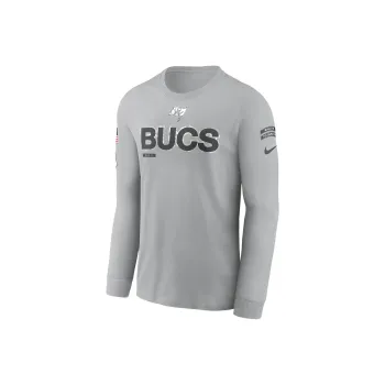 Nike Tampa Bay Buccaneers Salute To Service Mascot Edge Legend Men's Nike Nfl Long Sleeve T Shirt