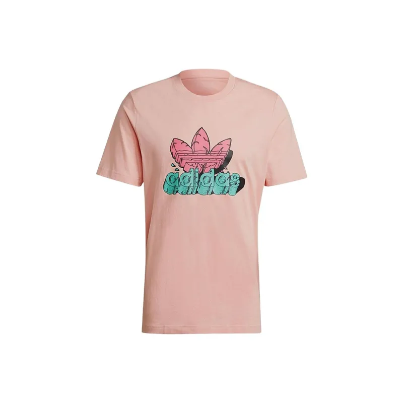 Adidas Originals T Shirt Men's Light Pink-0