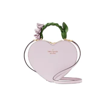 Kate Spade Cow Leather Handbag Small Size Women's Light Purple