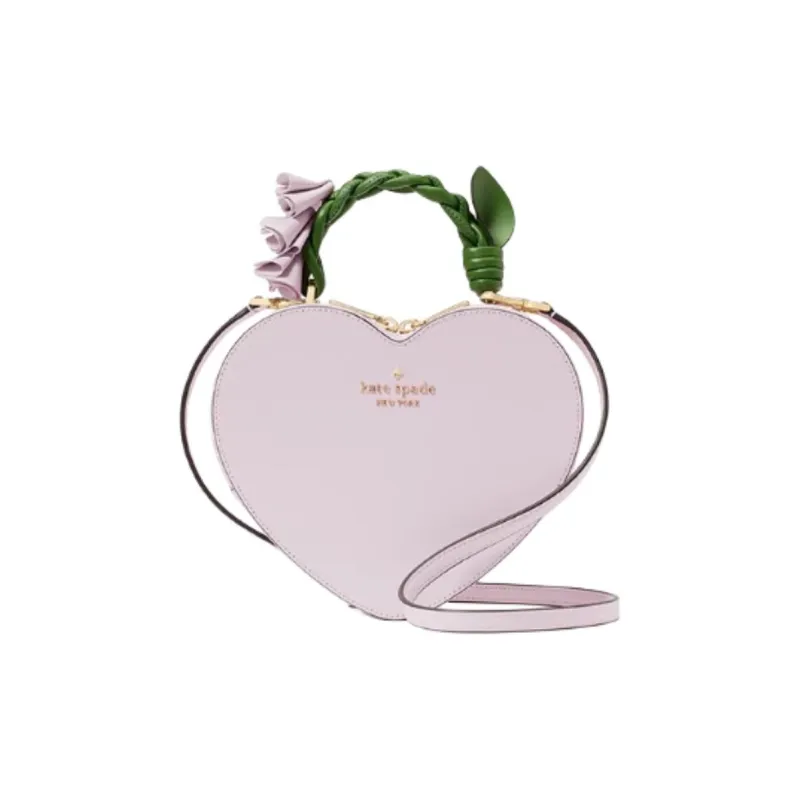 Kate Spade Cow Leather Handbag Trumpets Women's Light Purple-0