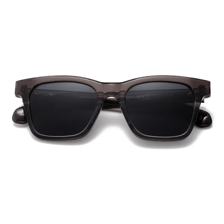 ROLLOTD Plate Frame Square Sunglasses Unisex-3