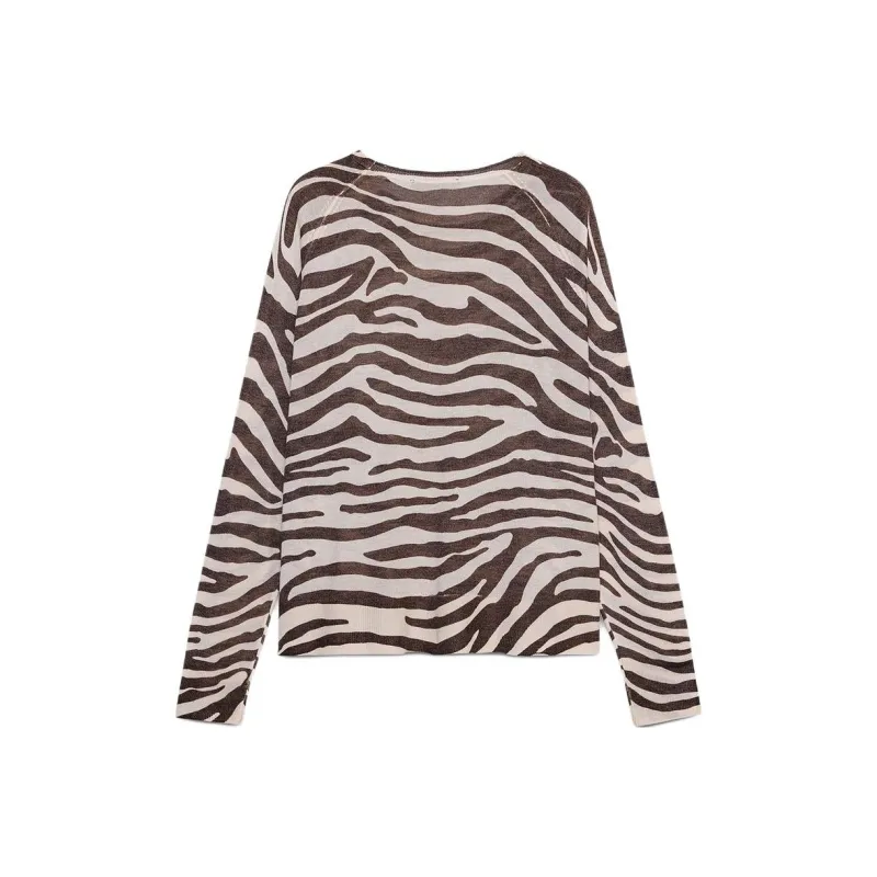 ZARA Knitwear Women's Zebra Print-1