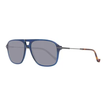 HACKETT LONDON Acetate Aviator Sunglasses Men's Blue