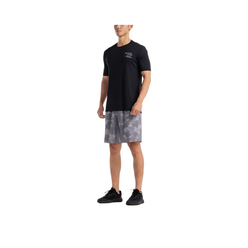 DECATHLON DOMYOS T-Shirt Men's Smoky Black-0