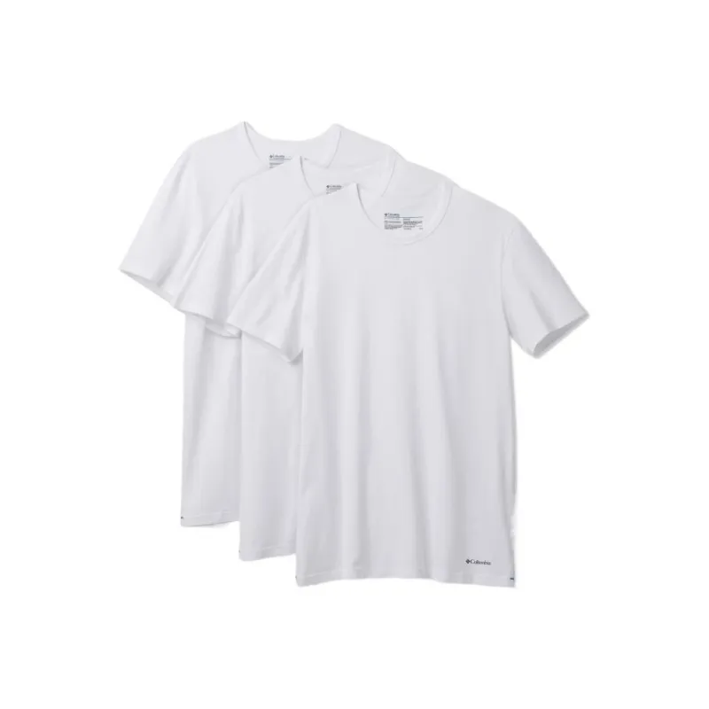 Columbia T-Shirt Men's 3 Pack White-0