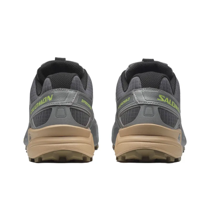 SALOMON Speedcross 3 Anti Slip Wear Resistant Low Top Casual Running Shoes Unisex Gray-4