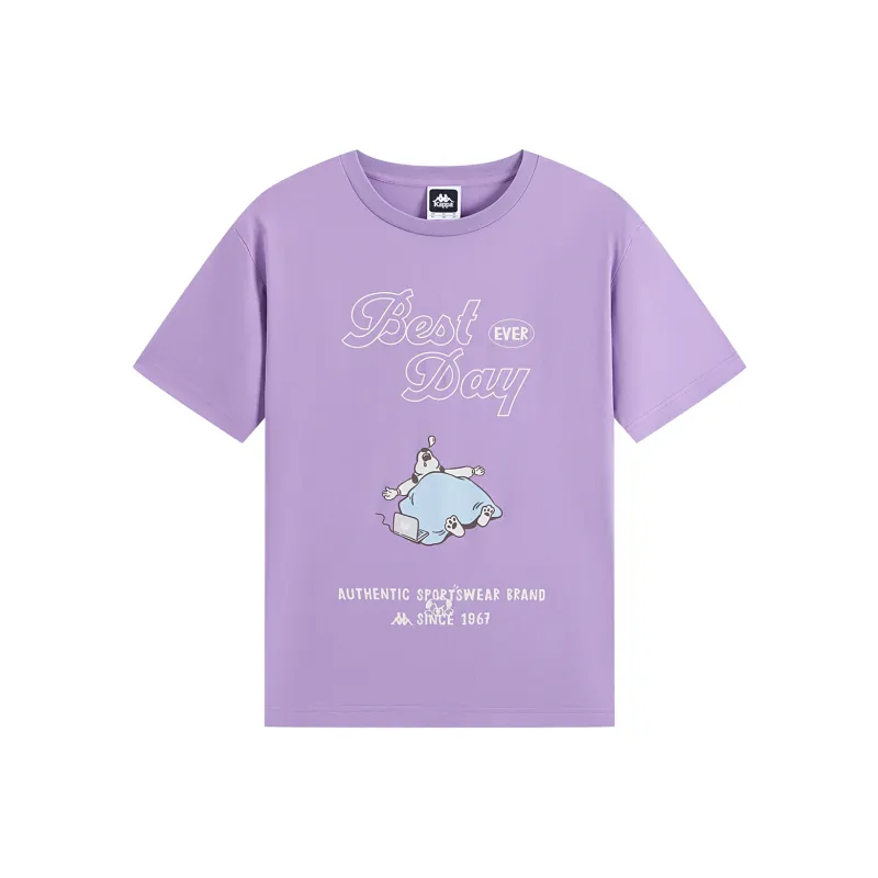 Kappa PLAYER T Shirt Unisex Violet-0