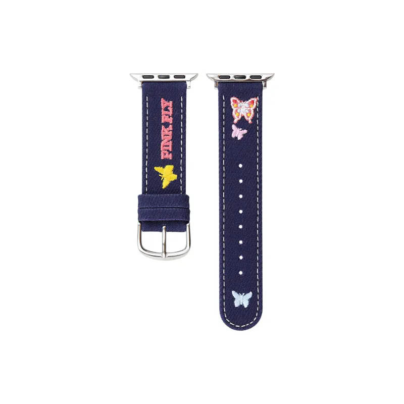 IWabcertoo Apple Compatibility Watch Band 200mm Canvas Material-6