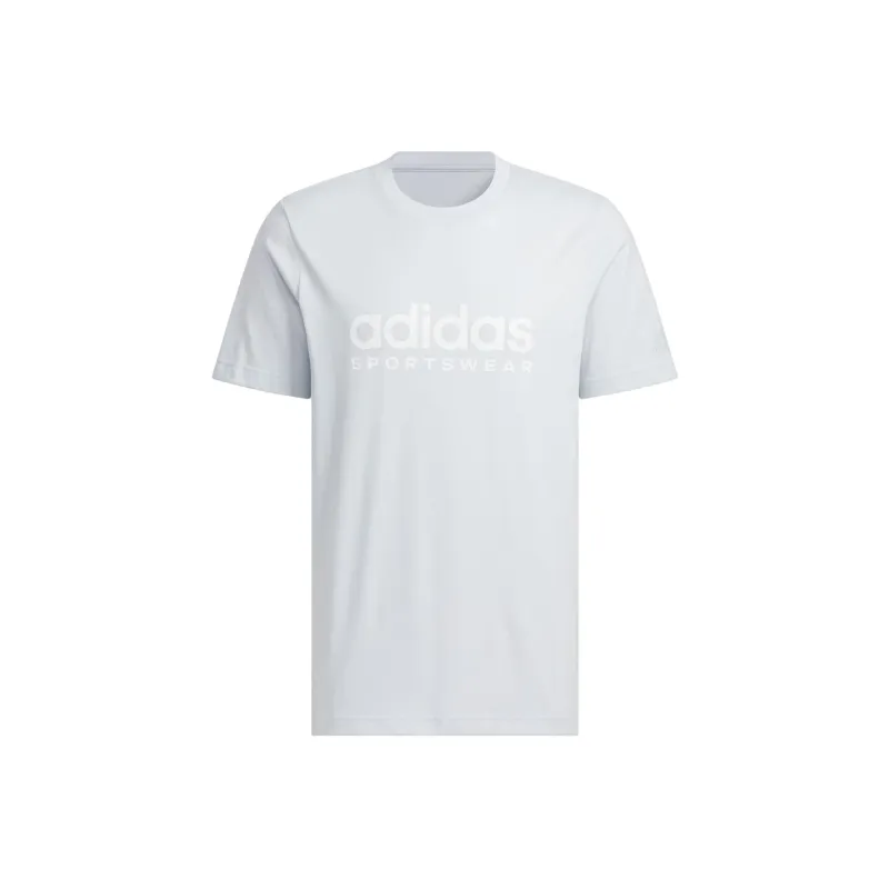 Adidas T Shirt Unisex Light Blue-0