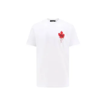 DSQUARED 2 Maple Leaf DSQ2 Cool Fit T Shirt