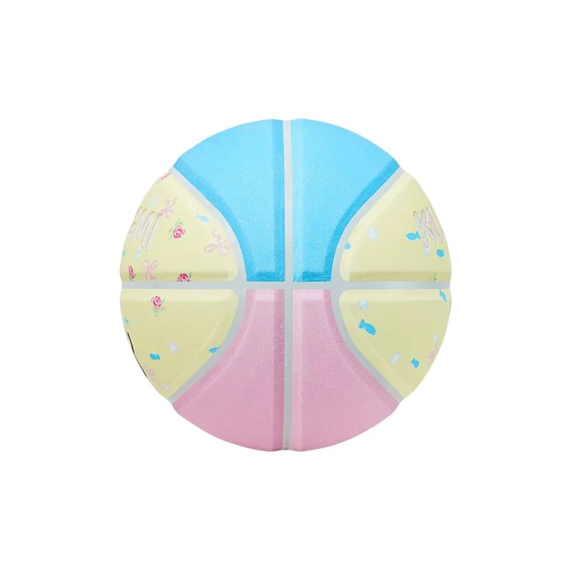 Kuangmi PU Basketball Blue Pink Size 7 No. 6 Training Unisex-19