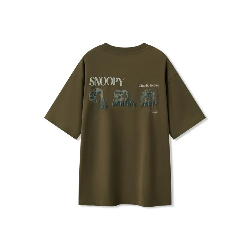Snoopy X SEM/R T Shirts Unisex-3