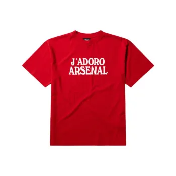 Aries X Arsenal J'Adoro Short Sleeve Tee