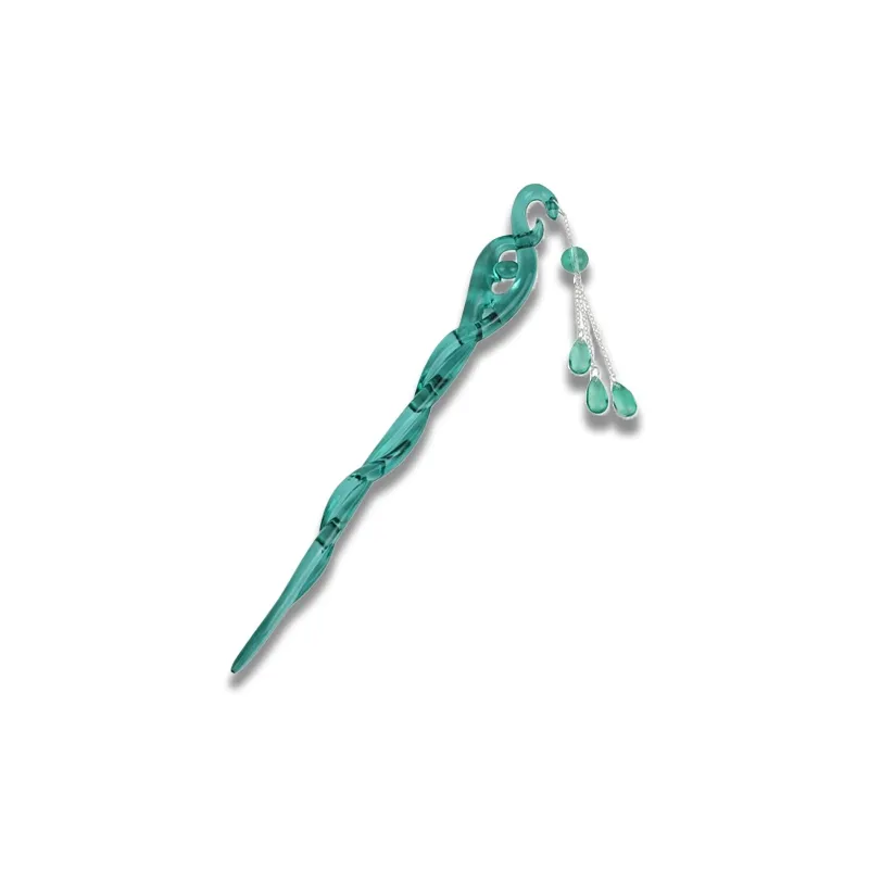 Datang Guoding Colored Glaze Hairpins Women's-0