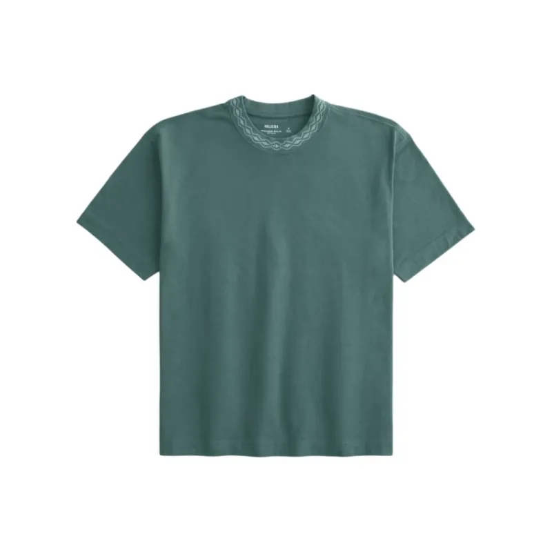 Hollister T-Shirt Men's Dark Green-0