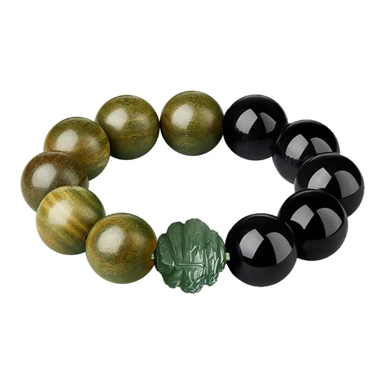 SGE Green Sandalwood Bracelets Men's-9