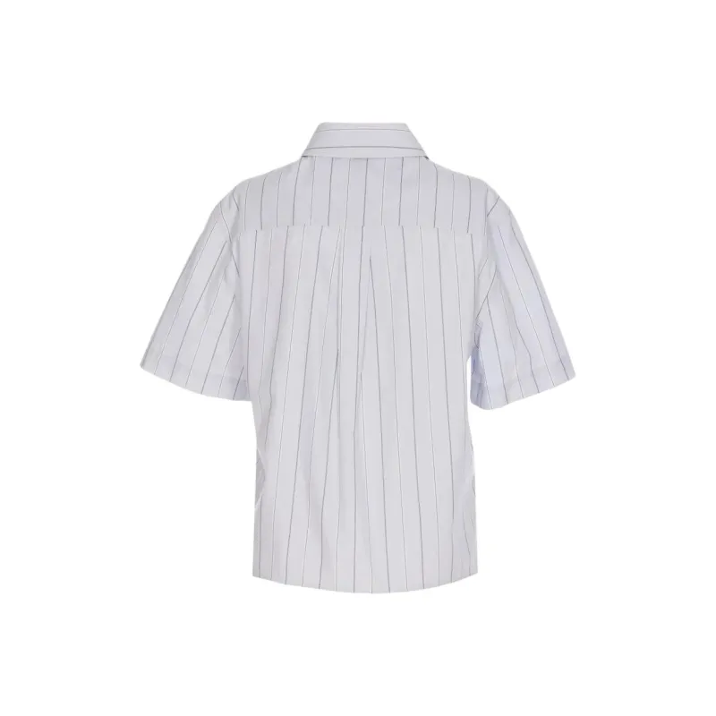 PINKO Striped Short Sleeved Shirt-1