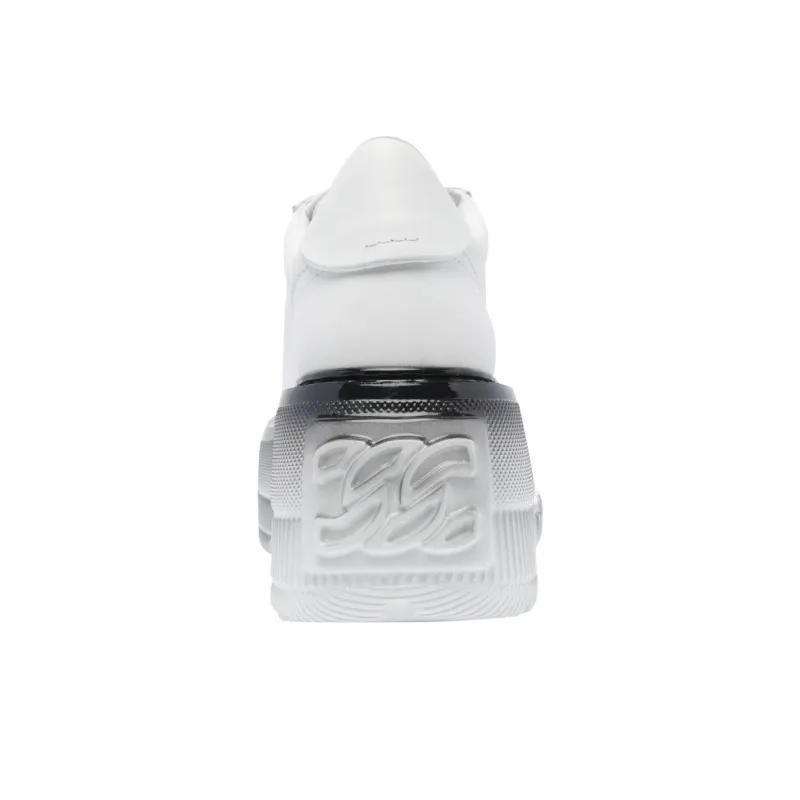 Casadei Bianco Low Top Casual Shoes Women's White-4