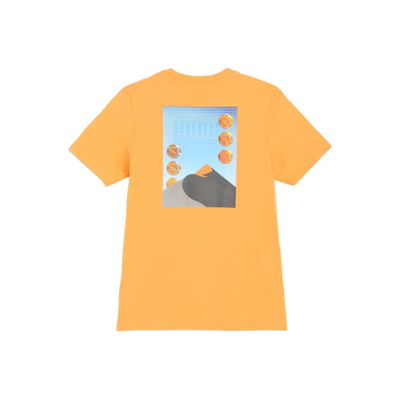 PUMA T Shirt Men's Citrus Orange-0