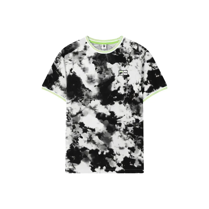 FILA x MSGM Athletics Tennis T-Shirt Men's Plaid Print-0