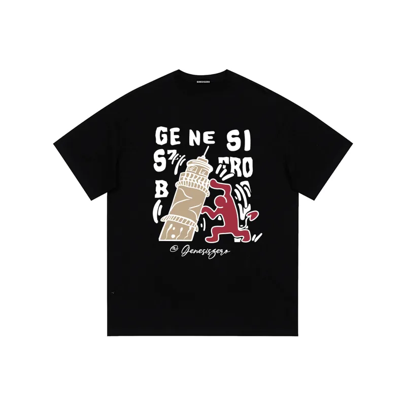 Genesiszero Short Sleeved T Shirts Unisex-16
