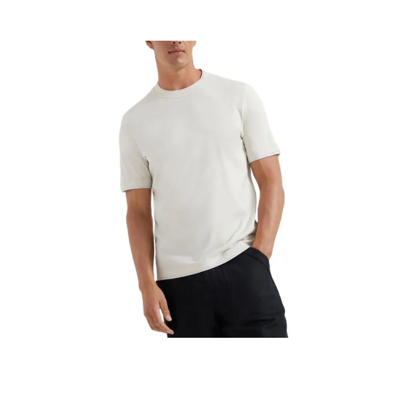 Brunello Cucinelli Layered detail T shirt-0