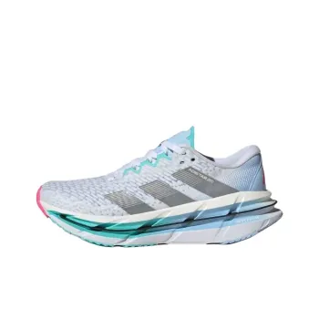 Adidas Adistar Byd Cloud White Silver Metallic Flash Aqua Women's