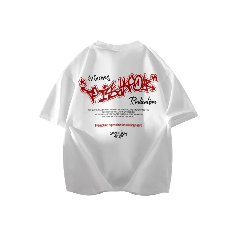 PISYPOX T-Shirt Unisex Navy Blue-3