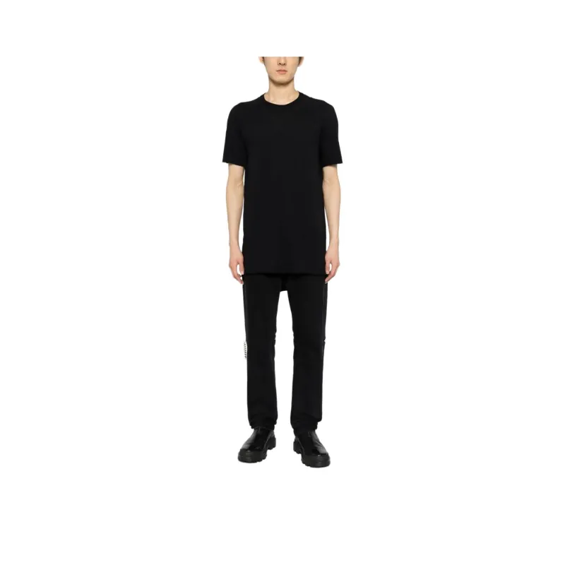 BORIS BIDJAN SABERI Raw cut Edge Cotton T shirt-0