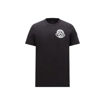 Moncler T Shirts Men Black