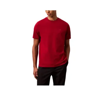 CALVIN KLEIN T Shirt Men's Burgundy