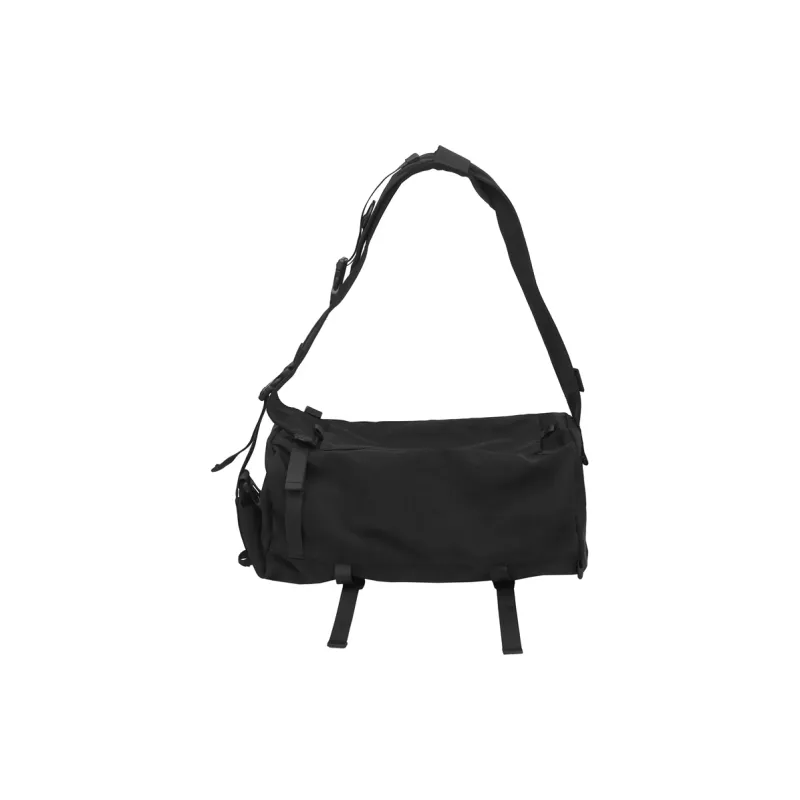 Deli Bear Nylon Crossbody Bag Unisex Black/Brown/Gray-0