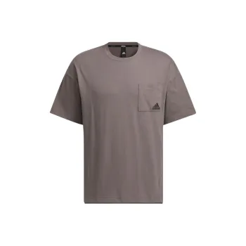 Adidas T Shirts Men Charcoal