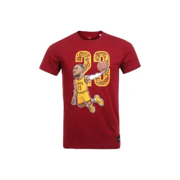 Nba X Adidas T Shirts Men Red
