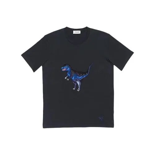 COACH T Shirts Men Navy