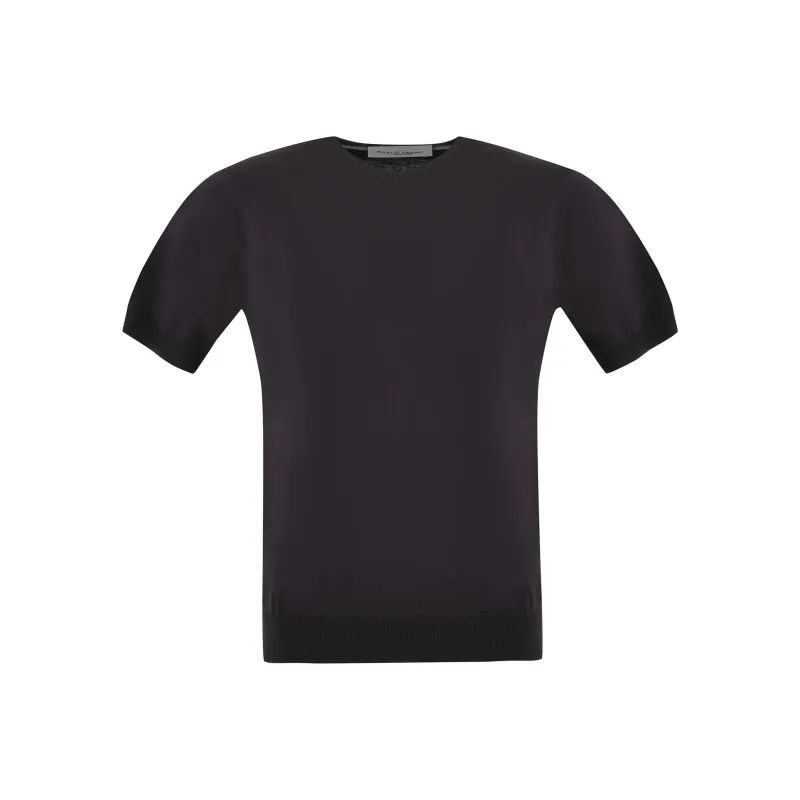 Paolo Pecora Fine knit Cotton T shirt-0