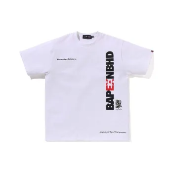 Neighborhood X A BATHING APE NEIGHBORHOOD Co brand T Shirts Unisex