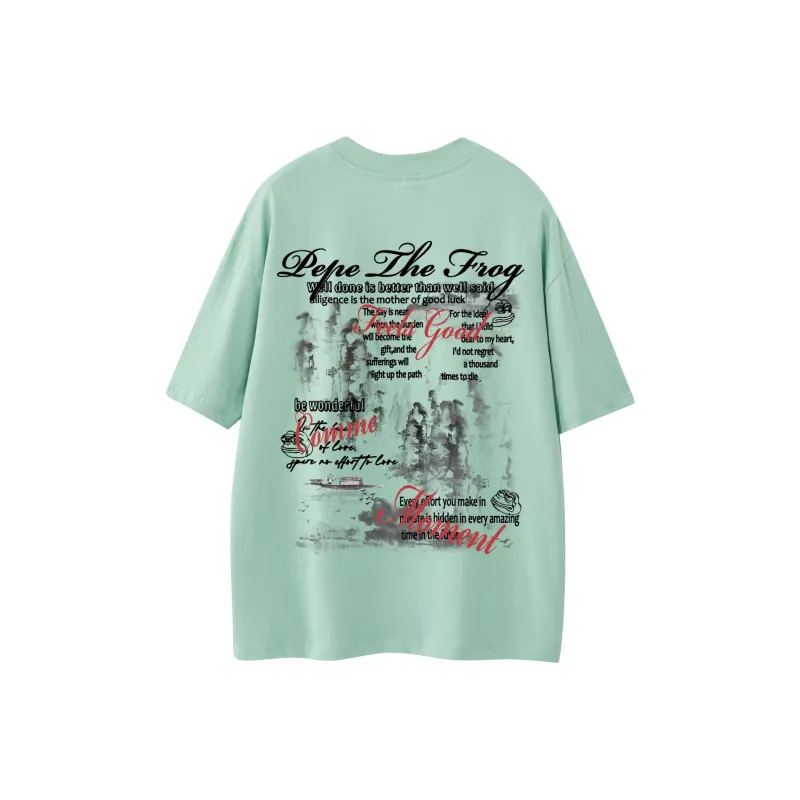 Pepe The Frog Short Sleeved T Shirts Unisex-6